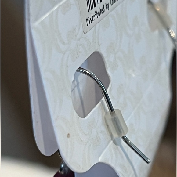 ❤NWT-Charming Charlie Statement Necklace & Earrings Set-Red❤ - Picture 7 of 8